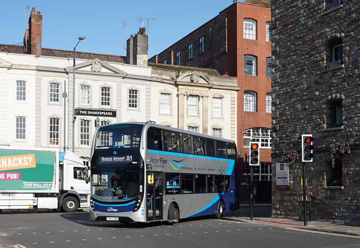 First West of England Scania N250UD Alexander Dennis Enviro400MMC 36834 Airport Flyer